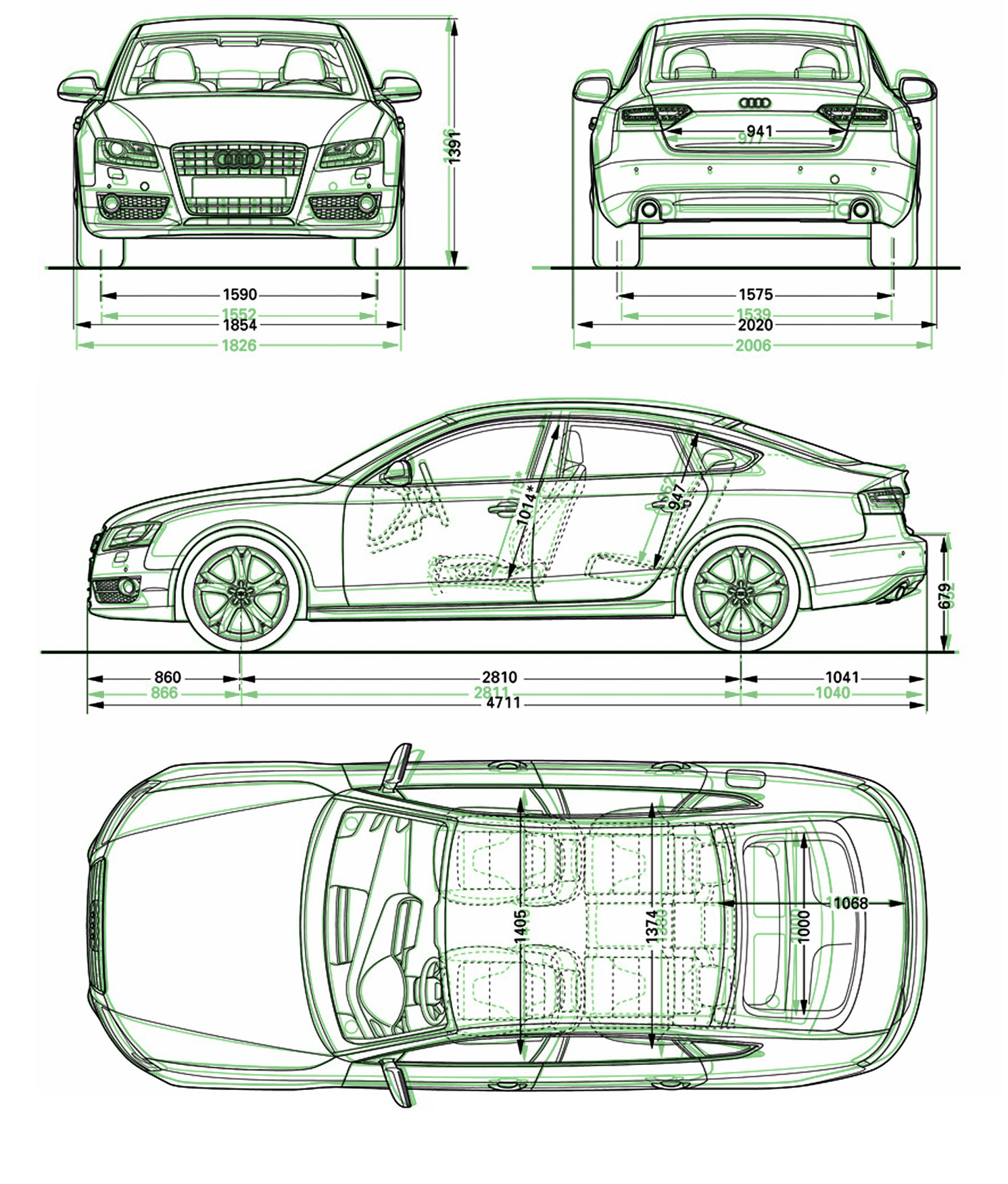 Honda nsr orthographic drawing #2
