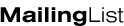Mailing List