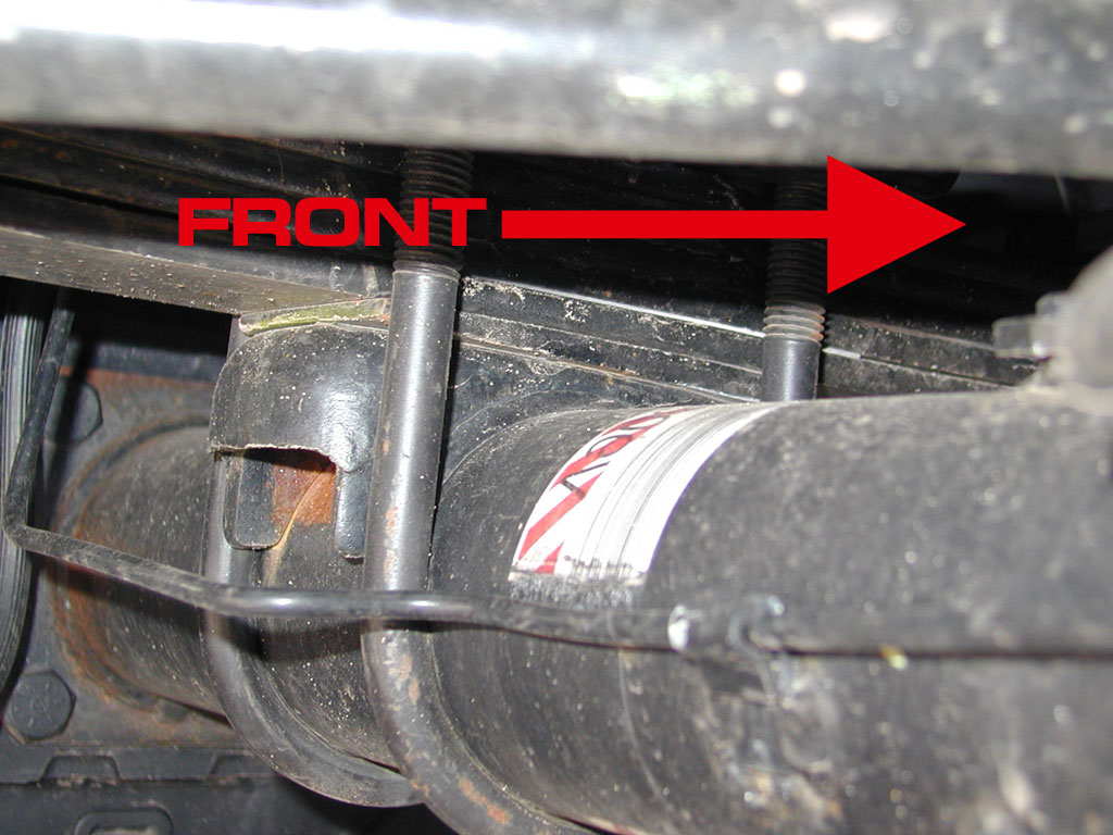 End ford rear shims