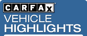 CARFAX Vehicle Highlights